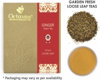 Octavius Ginger Green Tea Loose Leaf Pouch Pack Ginger Green Tea Tetrapack(100 g)