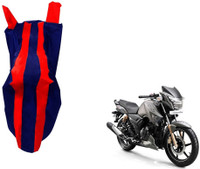 WolkomHome Two Wheeler Cover for TVS(Apache, Red, Blue)