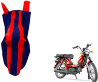 WolkomHome Two Wheeler Cover for TVS(Heavy Duty Super XL, Red, Blue)