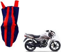 WolkomHome Two Wheeler Cover for TVS(Phoenix 125, Red, Blue)