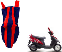 WolkomHome Two Wheeler Cover for Mahindra(Flyte, Red, Blue)