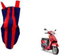 WolkomHome Two Wheeler Cover for Indus(Yo EXL, Red, Blue)