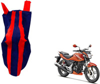 WolkomHome Two Wheeler Cover for Hero(CBZ Extreme, Red, Blue)
