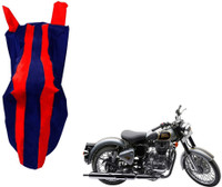 WolkomHome Two Wheeler Cover for Royal Enfield(Classic 500, Red, Blue)