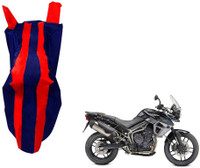 WolkomHome Two Wheeler Cover for Triumph(Tiger 800 XR, Red, Blue)