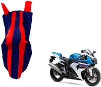 WolkomHome Two Wheeler Cover for Suzuki(GSX, Red, Blue)