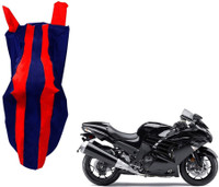WolkomHome Two Wheeler Cover for Kawasaki(Ninja, Red, Blue)