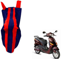 WolkomHome Two Wheeler Cover for Hero(Electric, Red, Blue)