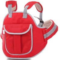 Mopslik Baby Child Safety Harness Two Wheeler, Bike Safety Seat Belt/Carrier/Bag (Red) Baby Carrier(Red, Back Carry)