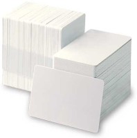 Zebra Technologies Thermal White Plain Cards Pack of 200 not for inkjet White Ink Toner