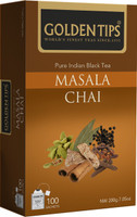 Golden Tips Masala Tea Bags (200gm, 100 Cups) Black Pepper Masala Tea Bags Box(200 g)