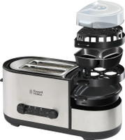 Russell Hobbs RBFS1150 1150 W Pop Up Toaster(Grey, Black)
