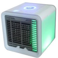 View NICK JONES 3-in-1 USB Mini Portable Air Conditioner Humidifier Room/Personal Air Cooler(Multicolor, 40 Litres) Price Online(NICK JONES)