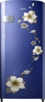 SAMSUNG 192 L Direct Cool Single Door 2 Star Refrigerator(Star Flower Blue, RR19T2Y1BU2/NL)