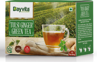 Dayvita Tulsi and ginger Green Tea Bags Tulsi, Ginger Green Tea Bags Box(25 Bags)