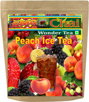omg chai Peach Ice Tea Peach Iced Tea Pouch(250 g)