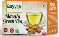 Dayvita Masala Green Tea Bags Unflavoured Masala Tea Bags Box(25 Bags)