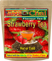 omg chai Strawberry Tea Strawberry Tea Pouch(250 g)