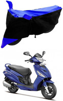 Autoaces Two Wheeler Cover for Hero(Maestro Edge, Black, Blue)