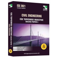 ESE 2021 Civil Engineering ESE Topicwise Objective Solved Paper 1(English, Paperback, unknown)