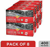 Goodricke Darjeeling Roasted Tea Bags Unflavoured Black Tea Bags Box(400 Bags)