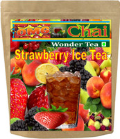 omg chai Strawberry Ice Tea Strawberry Iced Tea Pouch(250 g)