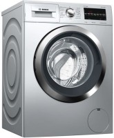 BOSCH 7.5 kg Fully Automatic Front Load with In-built Heater Silver(WAT2846LIN)