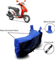 Shelterhub Enterprises Two Wheeler Cover for Universal For Bike(Black)