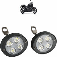 AdroitZ Headlight, Side Marker, Mirror Light LED for Yamaha(Universal For Bike, Pack of 2)