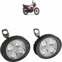 AdroitZ Headlight, Side Marker, Mirror Light LED for Hero(Universal For Bike, Pack of 2)