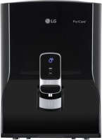 LG 140np mineral booster Stainless Steel Tank 8 L RO Water Purifier(Black)