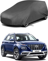 Ek Retail Shop Car Cover For Hyundai Venue (Without Mirror Pockets)(Silver, For 2019 Models)