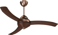 Polycab Superia Lite sp 05 Designer Ceiling Fan 1200 mm 3 Blade Ceiling Fan(Antique Copper Rose Wood., Pack of 1)