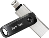 SanDisk iXpand, SDIX60N-256G-GN6NE, Type A, iPhone, iPad 256 GB OTG Drive(Silver, Black, Type A to Lightning)