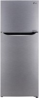 LG 284 L Frost Free Double Door 2 Star Convertible Refrigerator(Dazzle Steel, GL-T302SDSY)
