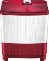 Panasonic 8 kg Semi Automatic Top Load Red, White(NA-W80H5RRB)