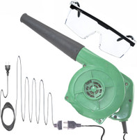 Elmico Electric Air Blower Heavy Duty With 15ft extension wire and saftey googles countinuously use 20 min / Blowers for Cleaning Dust/Dust Collector/Pc Cleaner/Electric Air Blower/Ac Cleaner Forward Curved Air Blower(Corded)
