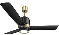 LUMINOUS NY Manhattan 1200 mm Underlight 3 Blade Ceiling Fan(Black, Pack of 1)