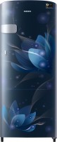 SAMSUNG 212 L Direct Cool Single Door 3 Star Refrigerator(Saffron Blue, RR22T2Y2YU8/NL)