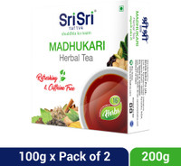 Sri Sri Tattva Herbal Tea, Pack of 3 Tulsi Herbal Tea Tetrapack(200)