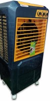 jetaudio Portable Super Fiber Air Cooler With Dust Filteration Desert Air Cooler(Grey-Blue, Orange, 35 Litres)   Air Cooler  (jet audio)