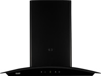 Kaff LIZ BF 60, Black Wall Mounted Chimney(Black 1150 CMH)