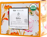 TeaTreasure 28 Day Detox Herbal Tea for Weight Loss - Slimming Tea Herbal Infusion Bags Box(18 Bags)