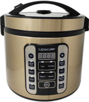 Upscale UPEB50Y35G Electric Rice Cooker with Steaming Feature(5 L, Gold)