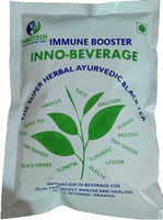 inno-beverage SUPER HERBAL AYURVEDIC BLACK TEA BAG Cardamom Black Tea Bags Pouch(50 Bags)