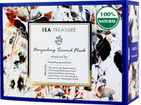 TeaTreasure Darjeeling Second Flush Black Tea Box(18 Bags)