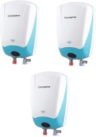 Crompton 3 L Instant Water Geyser (Aqua Plus(3KW) Instant Water Heater, Blue/White)