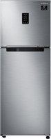 SAMSUNG 336 L Frost Free Double Door 2 Star Refrigerator  with Curd Maestro(Real Stainless, RT37T4632SL/HL)