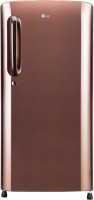 LG 190 L Direct Cool Single Door 4 Star Refrigerator(Amber Steel, GL-B201AASY)
