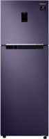 SAMSUNG 345 L Frost Free Double Door 3 Star Refrigerator(Pebble Blue, RT37T4533UT/HL)